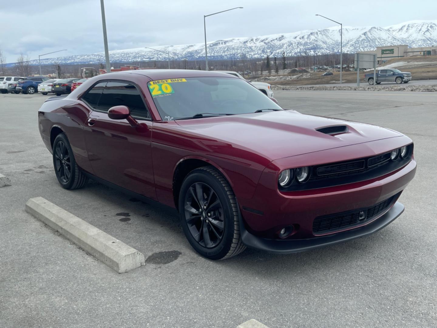 2020 RED /charcoal cloth DODGE CHALLENGER GT (2C3CDZKGXLH) with an 3.6L engine, Automatic transmission, located at 1960 Industrial Drive, Wasilla, 99654, (907) 274-2277, 61.573475, -149.400146 - Photo#4